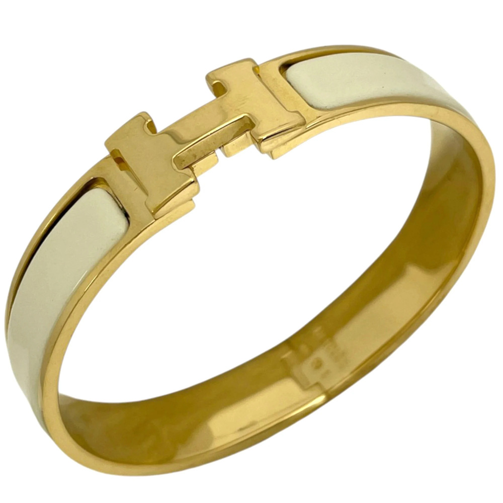 HERMES White Bracelet